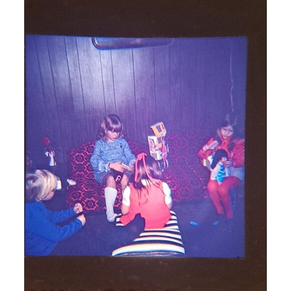 Vintage Family Vacation Slides 31 From 1973-1975 Christmas Lion Country Beach - Picture 15 of 16